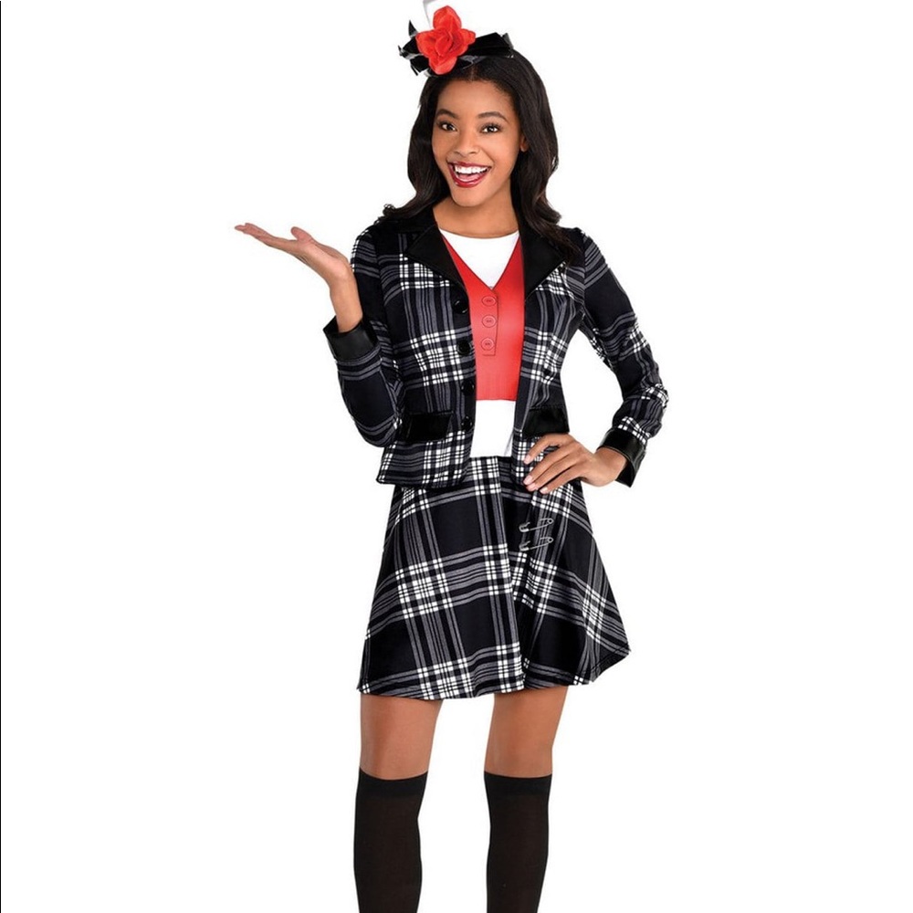 NEW CLUELESS Adult Black White Dionne Halloween Costume